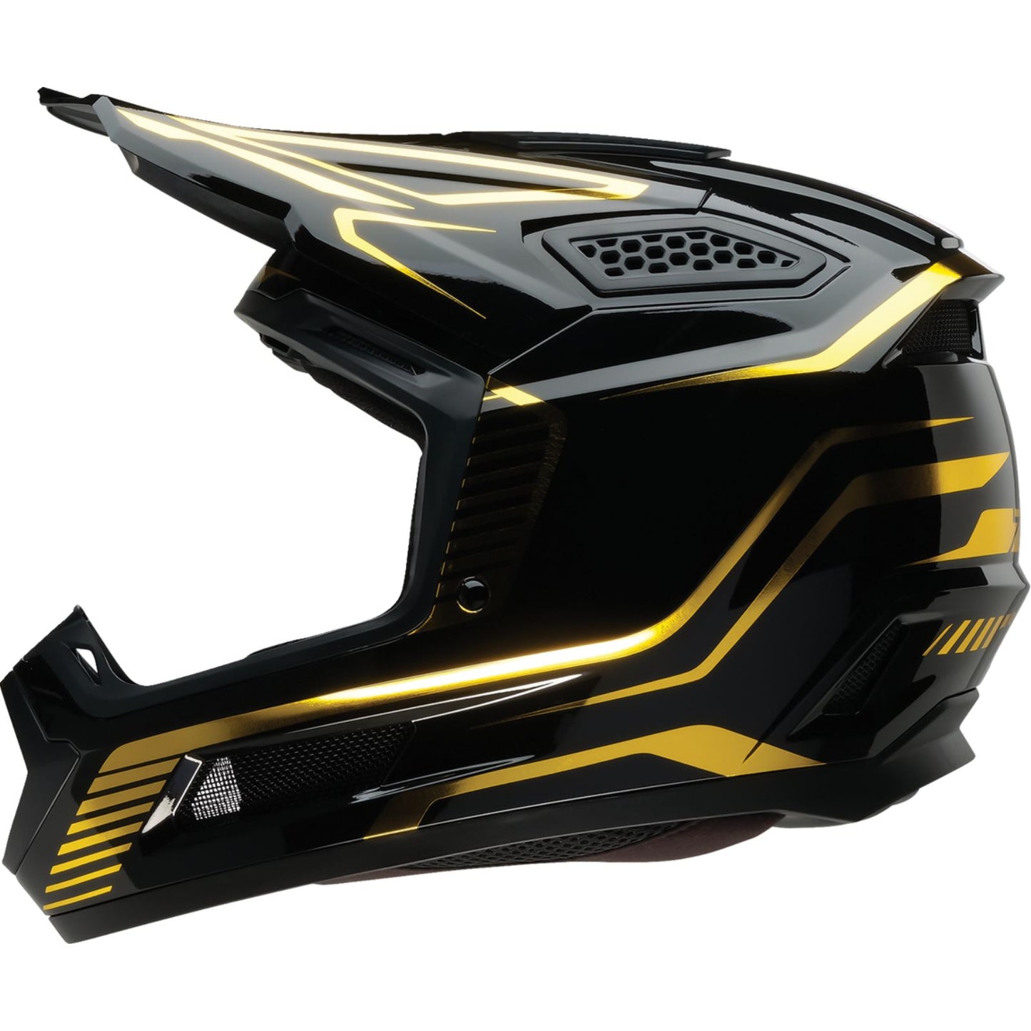 Z1R Dirt Maxx Helmet - Monogram - Black/Gold_1961845