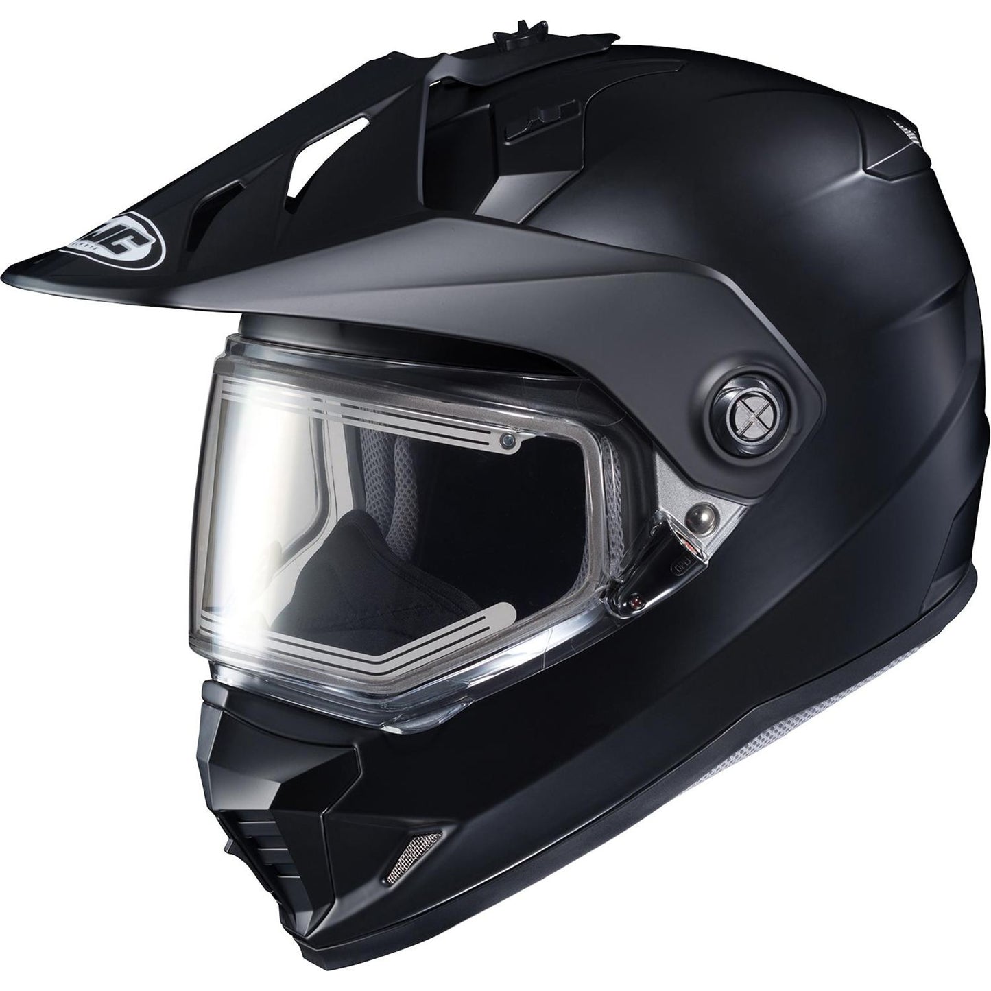 HJC DS-X1 Snow Helmet - Electric - Solid - Semi-Flat Black - Medium [MPN: 272478]_1991570