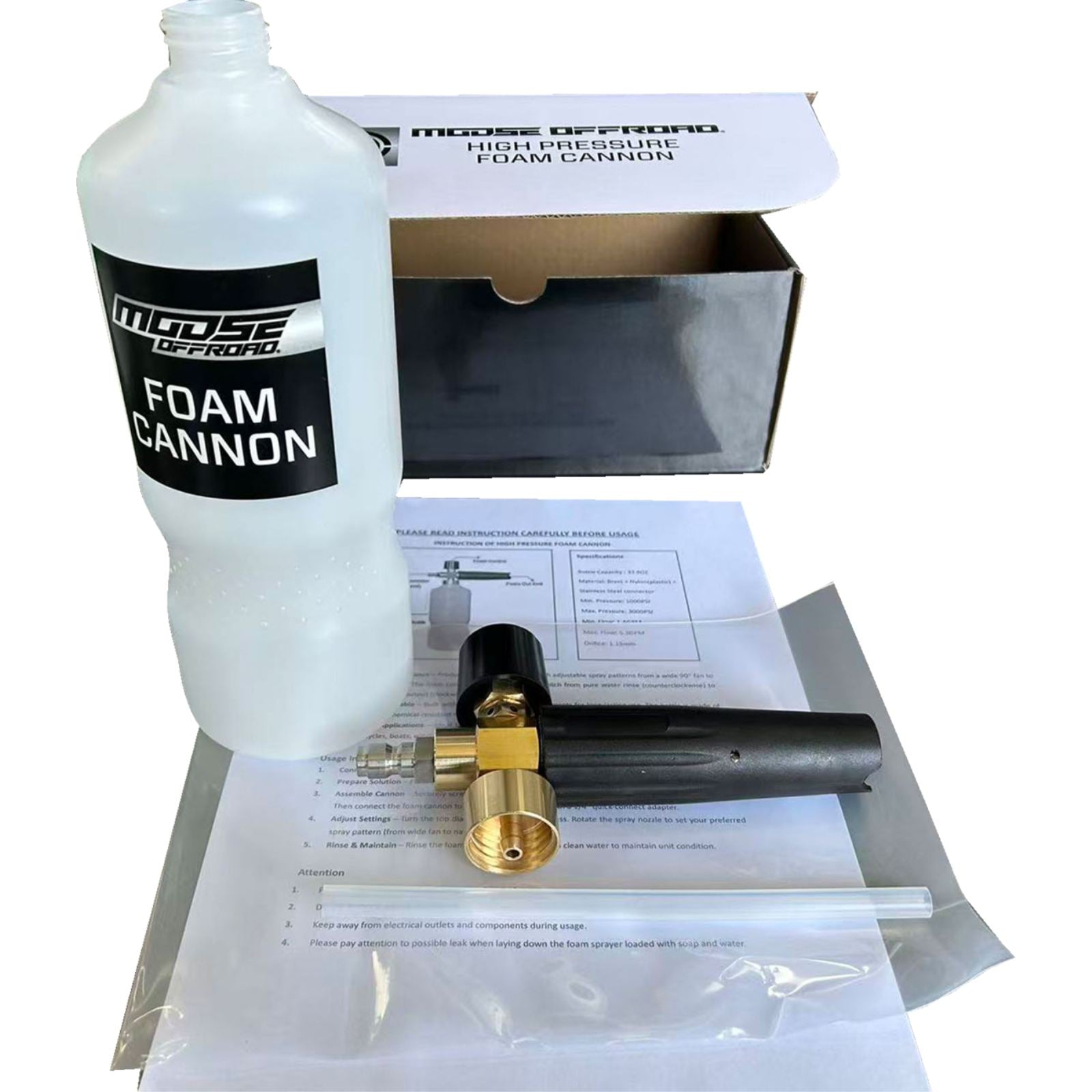 Moose Offroad Foam Cannon Attachment - 32 ounce [MPN: 3704-0478]_1962274