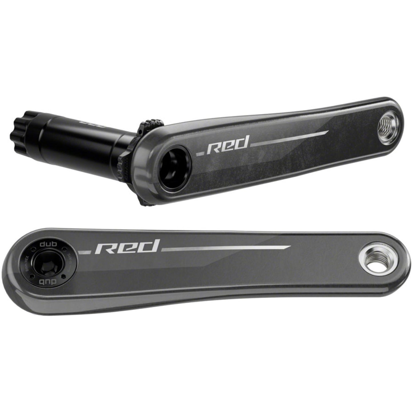 SRAM Red Wide E1 Crank Arm - 155mm, Black [MPN: 00.6118.690.024]_2346609