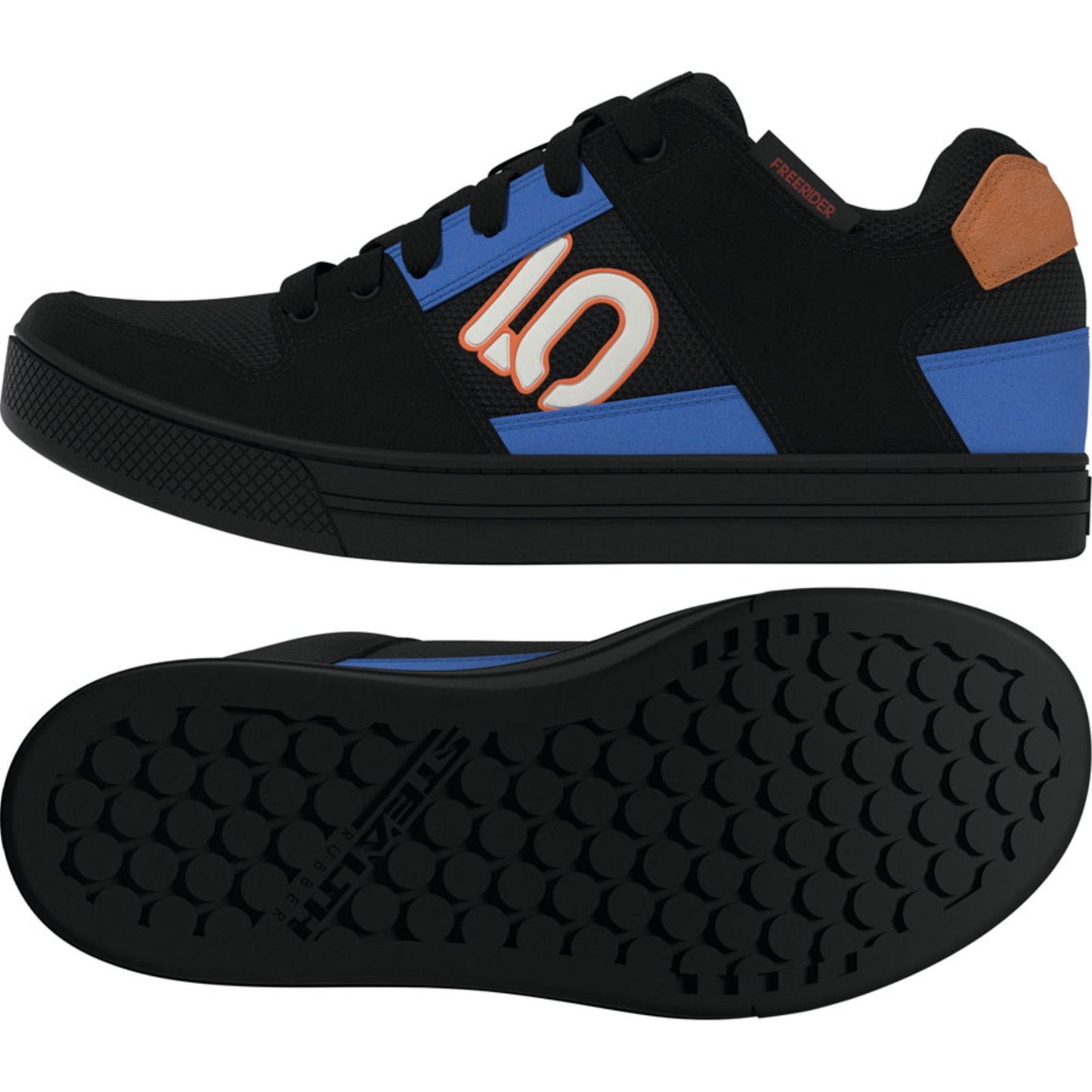 Five Ten Freerider Flat Men's Shoes Core Black/Off White/Ray Blue_1963822