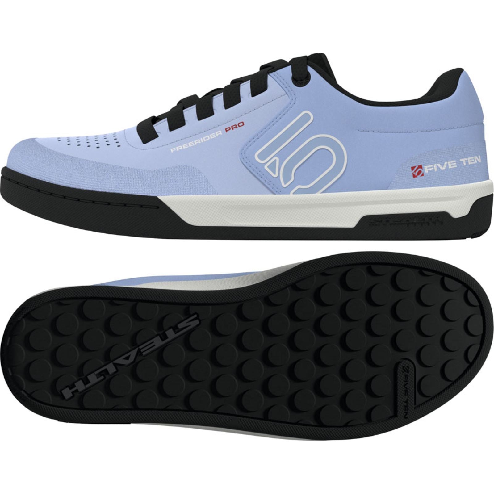 Five Ten Freerider Pro Flat Shoes - Women's Sky/Off White/Glow Blue_1963905