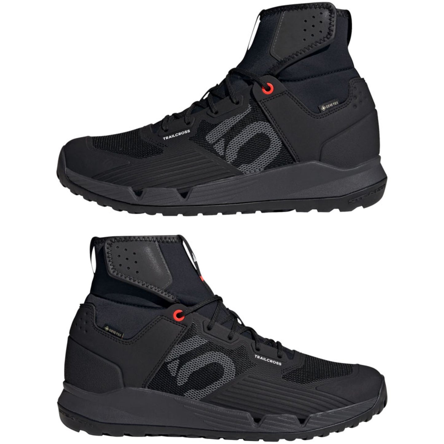 Five Ten Trailcross GTX Flat Men's Shoes Core Black/Gray/Solar Red_1963520