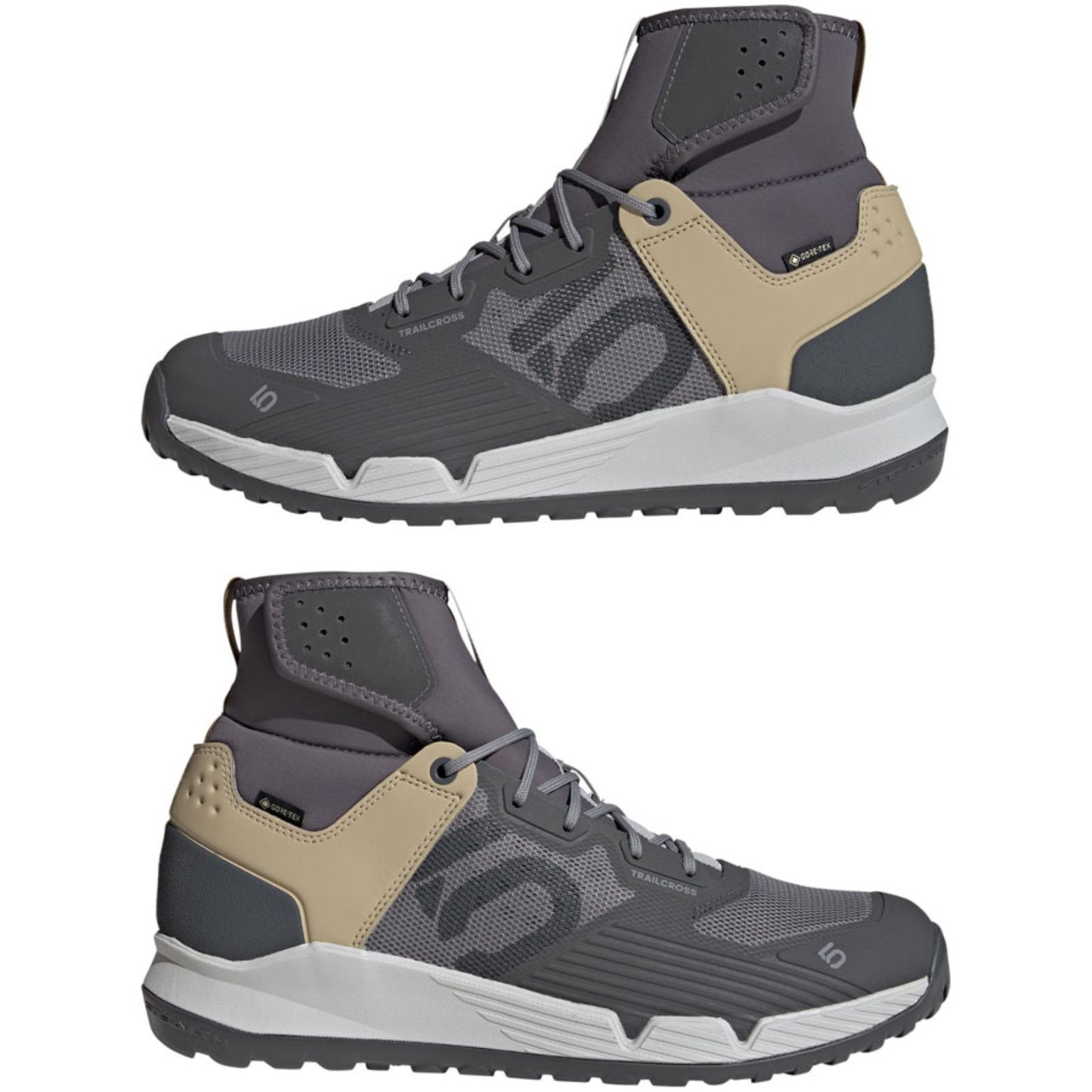 Five Ten Trailcross GTX Flat Men's Shoes Gray 5/Gray 3/Bronze_1963583