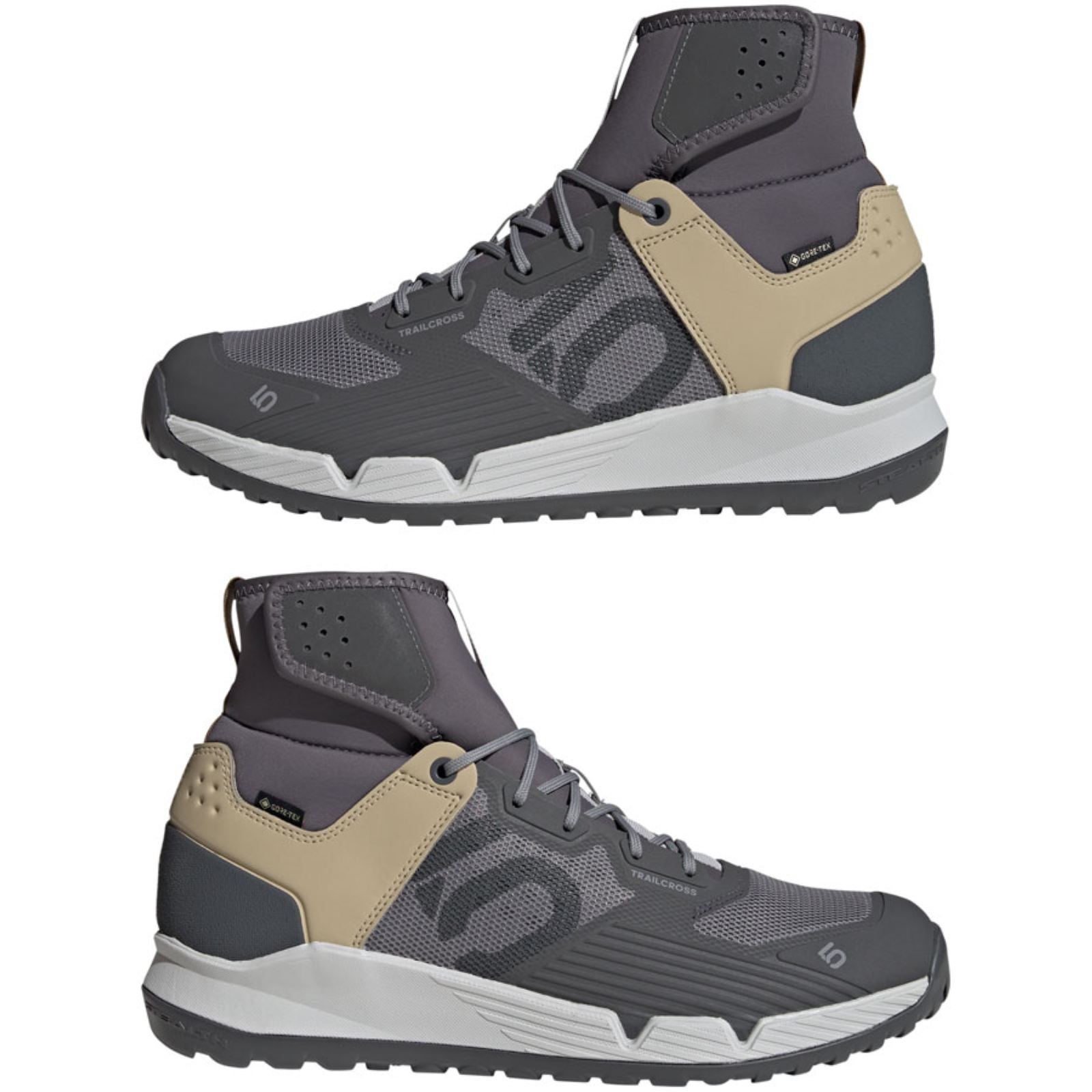 Five Ten Trailcross GTX Flat Men's Shoes Gray 5/Gray 3/Bronze_1963583