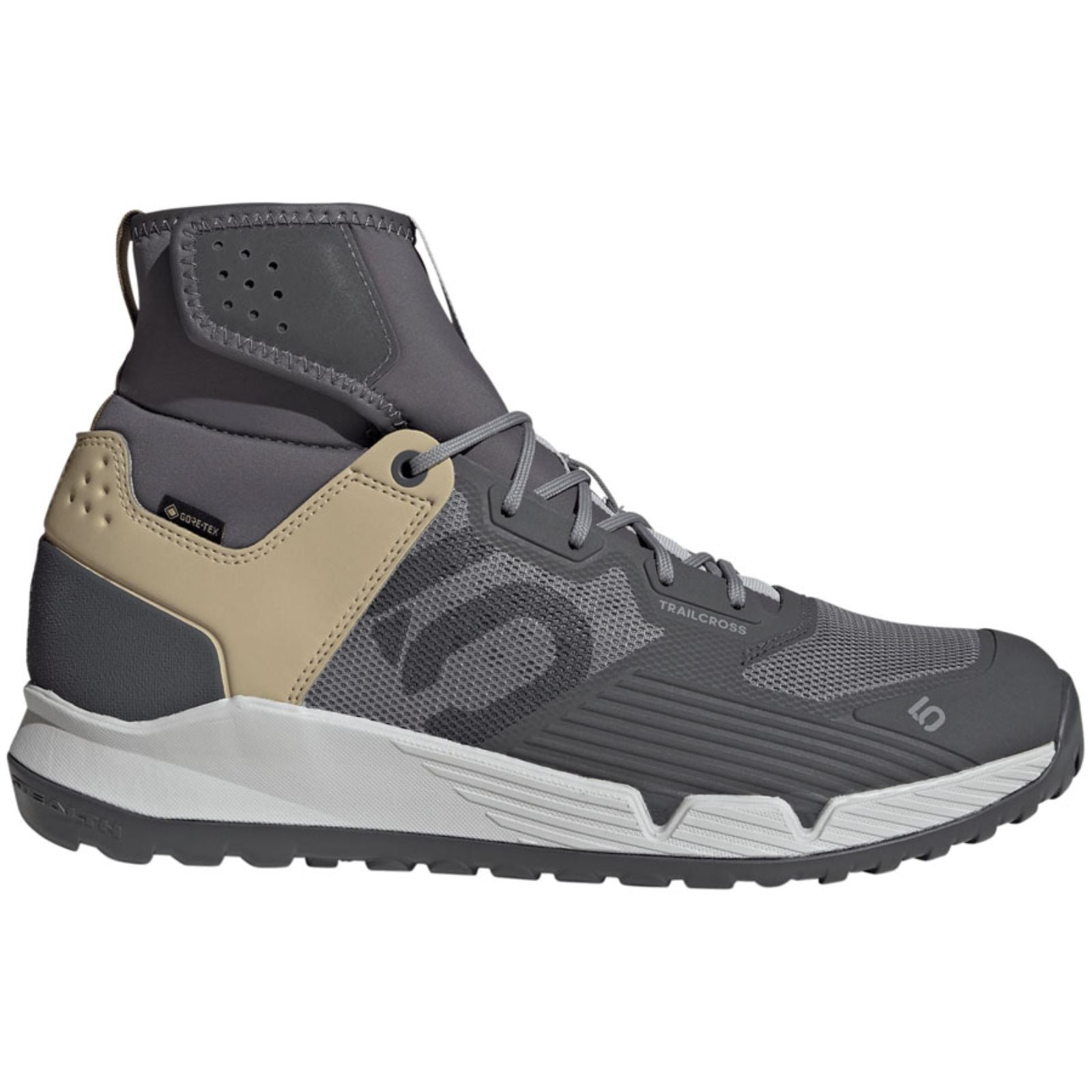 Five Ten Trailcross GTX Flat Men's Shoes Gray 5/Gray 3/Bronze_1963706