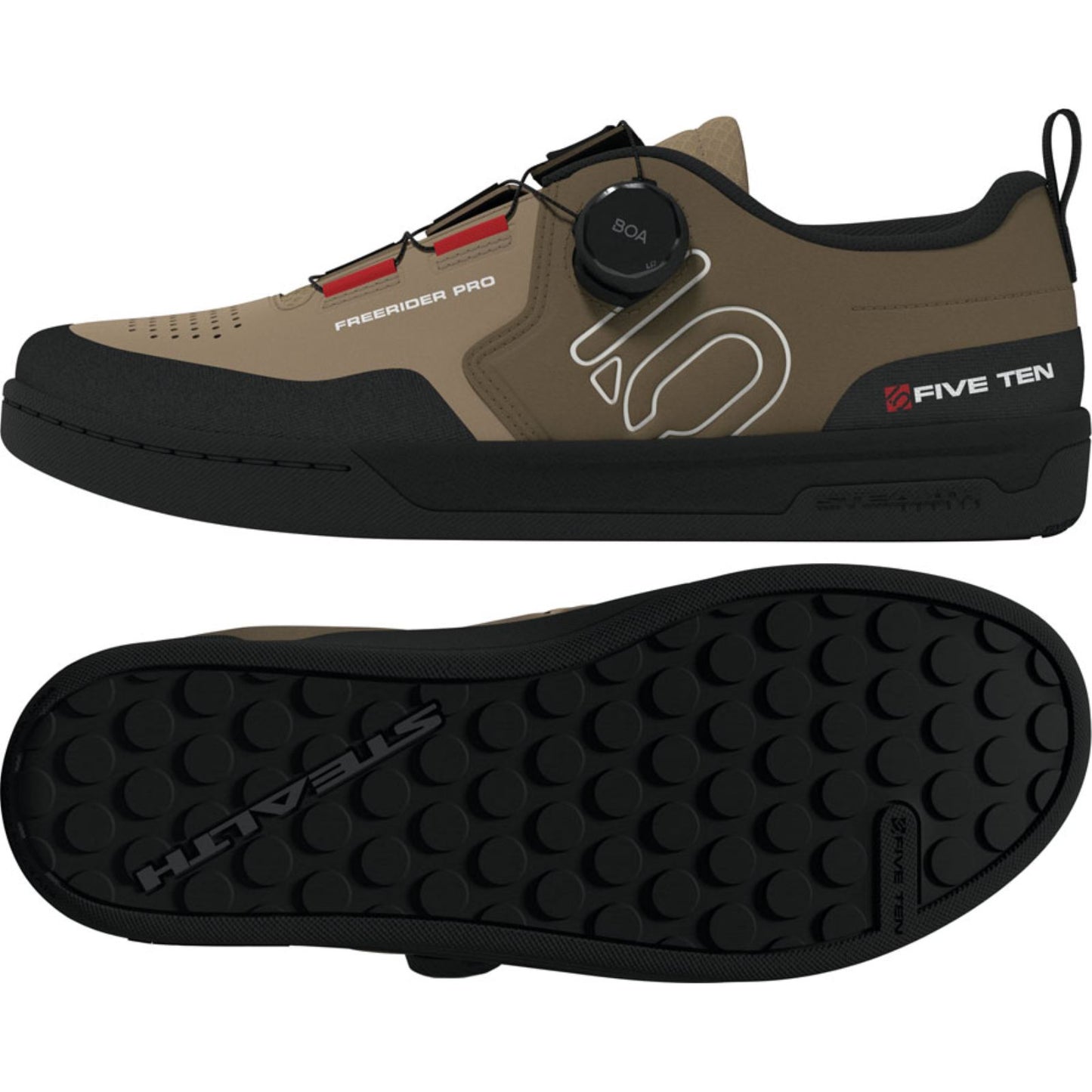 Five Ten Freerider Pro Boa Flat Men's Shoes Cardboard/Off White/Black_1963618