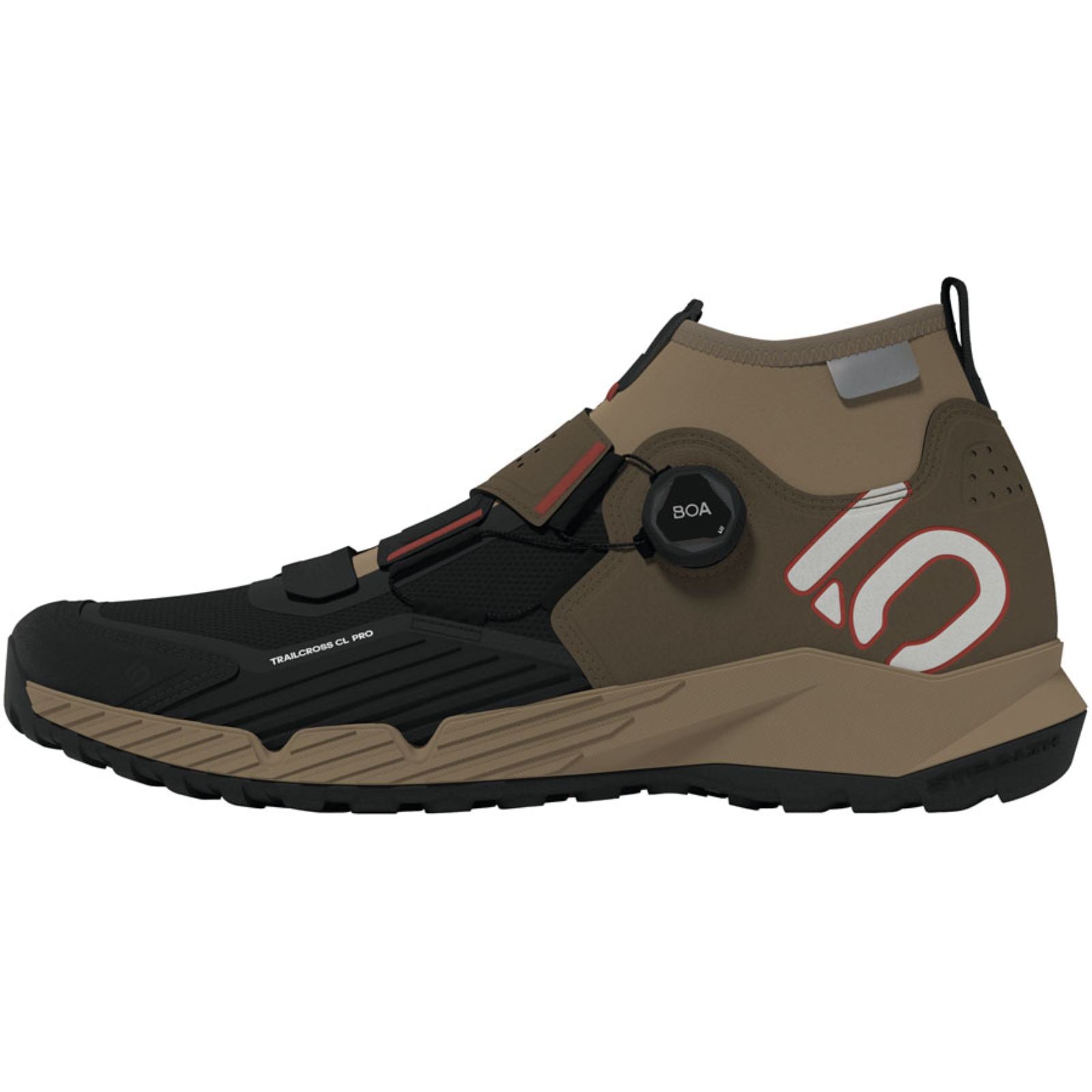 Five Ten Trailcross Pro Mountain Clipless Men's Shoes Brown/White/Black_1964057