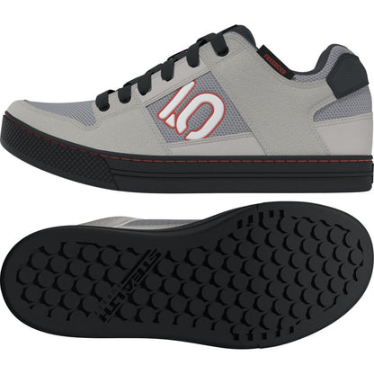 Five Ten Freerider Flat Men's Shoes Gray 3/White/Wonder Alumina_1963783