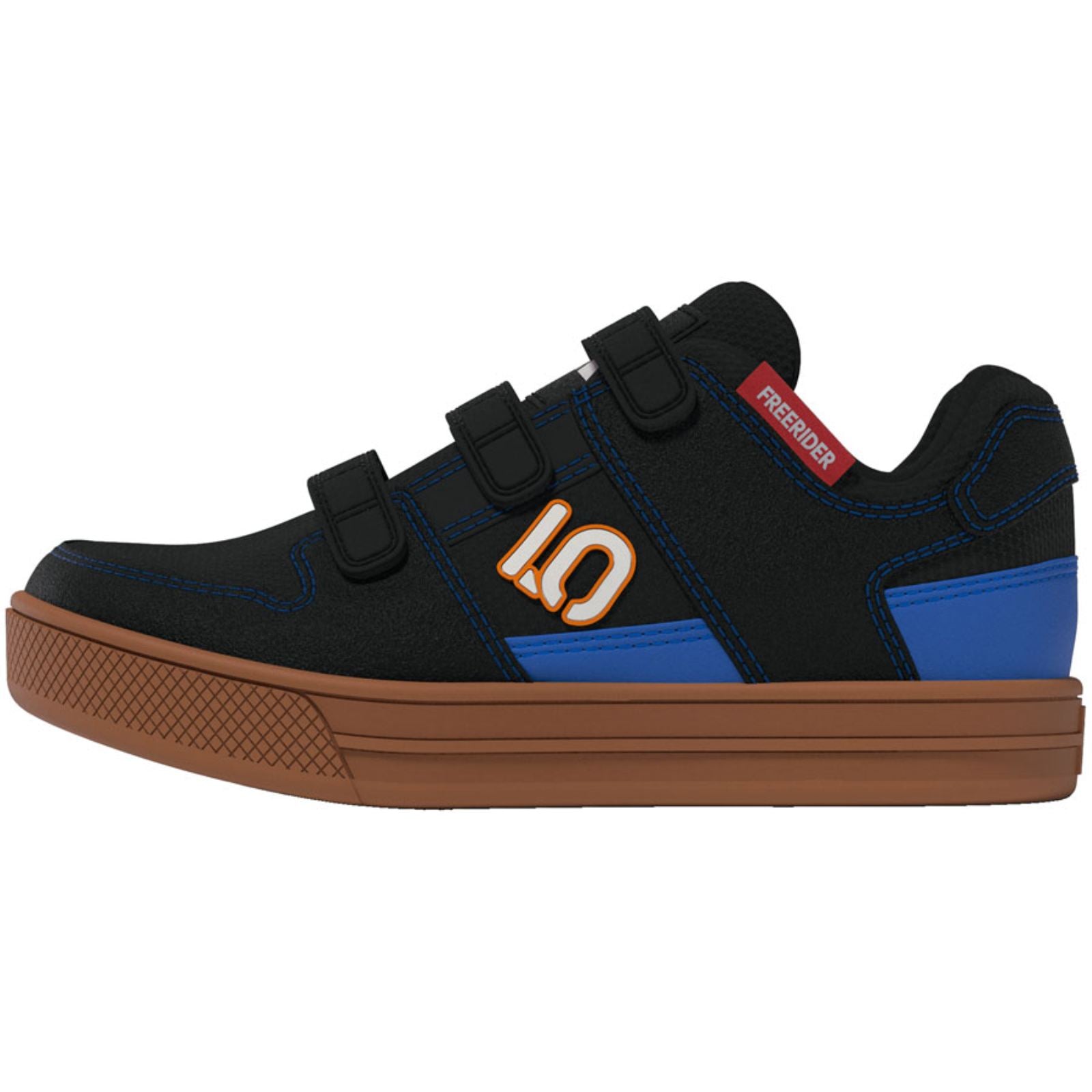 Five Ten Freerider VCS Flat Shoes - Kid's, Pure Orange/Pure Orange/Blue_1964320