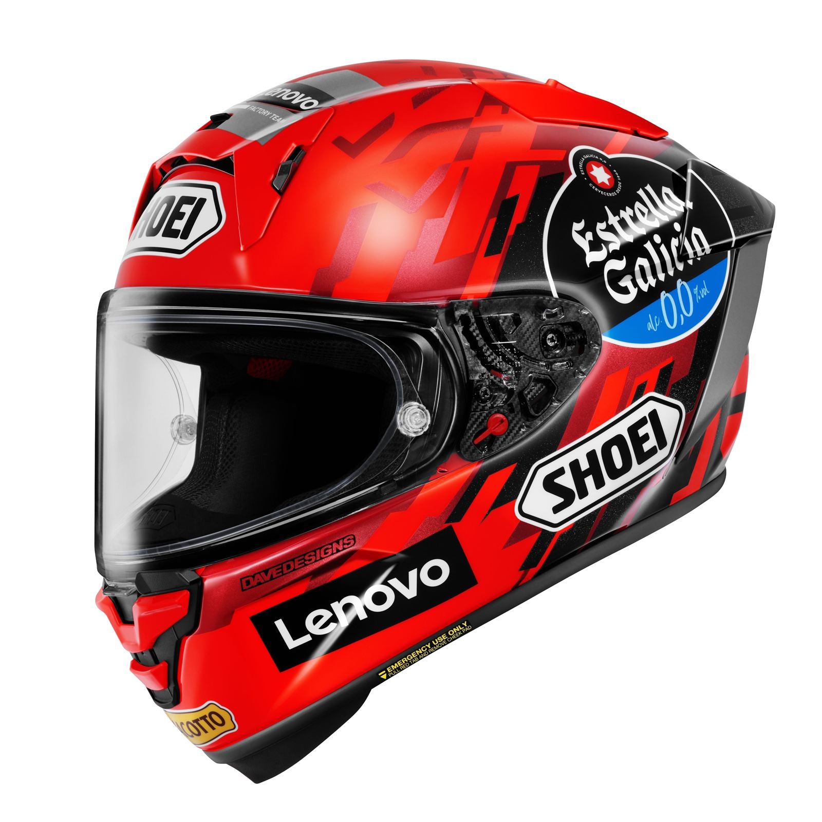 Shoei X-15 Full Face Helmet - Marquez 9 TC-1_2348151