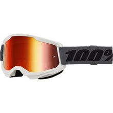 100% Strata 2 Goggles - Grey Red - Mirror Lens [MPN: 50028-10026]_2083120