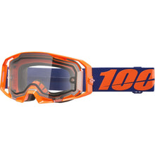 100% Armatic Enduro Moto Dual Pane Goggles - Neon Orange - Clear Lens [MPN: 50070-10003]_2083097