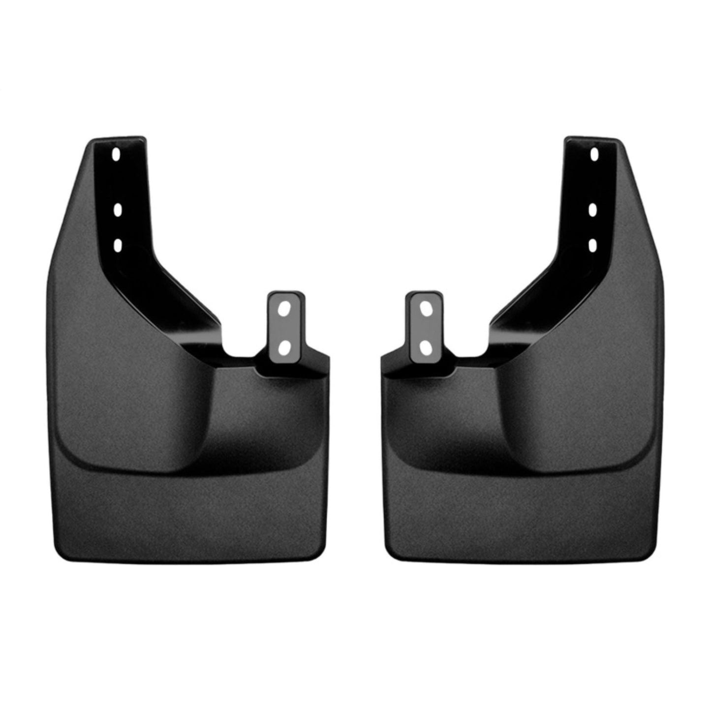 WeatherTech No Drill Rear MudFlaps fits 2021+ Ford Bronco - Black [MPN: 120140]_1964485