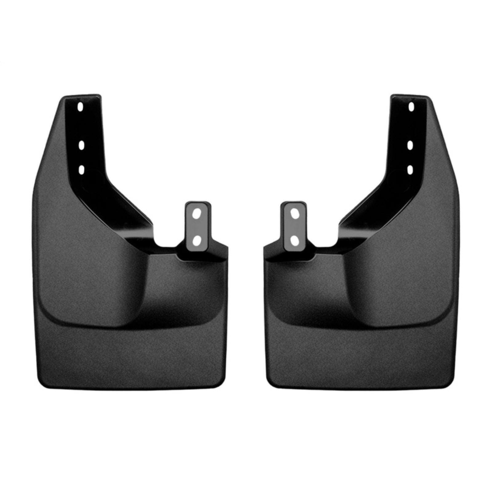 WeatherTech No Drill Rear MudFlaps fits 2021+ Ford Bronco - Black [MPN: 120140]_1964485