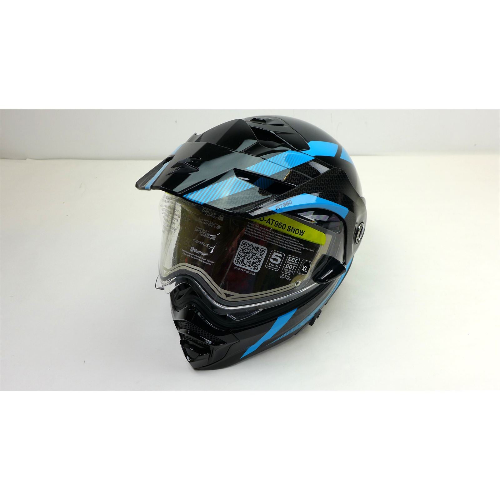 ScorpionEXO EXO-AT960 Helmet - Light Blue X-Large (Electric) OPEN BOX [MPN: 96-1186-EC]_1993286