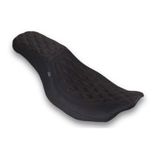 Mustang Motorcycle Products Double Diamond Low Squareback Seat fits H-D CVO [MPN: 88514MO]_1992551