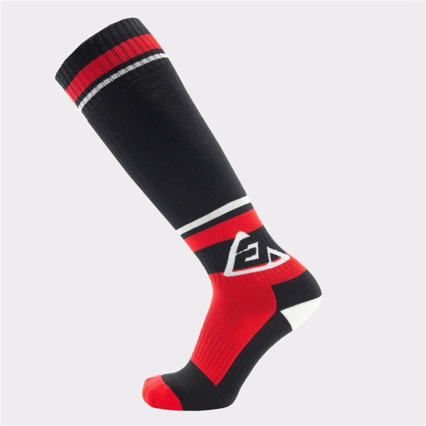 Answer Moto Socks - Black/Red - Small/Medium [MPN: 475287]_1992680