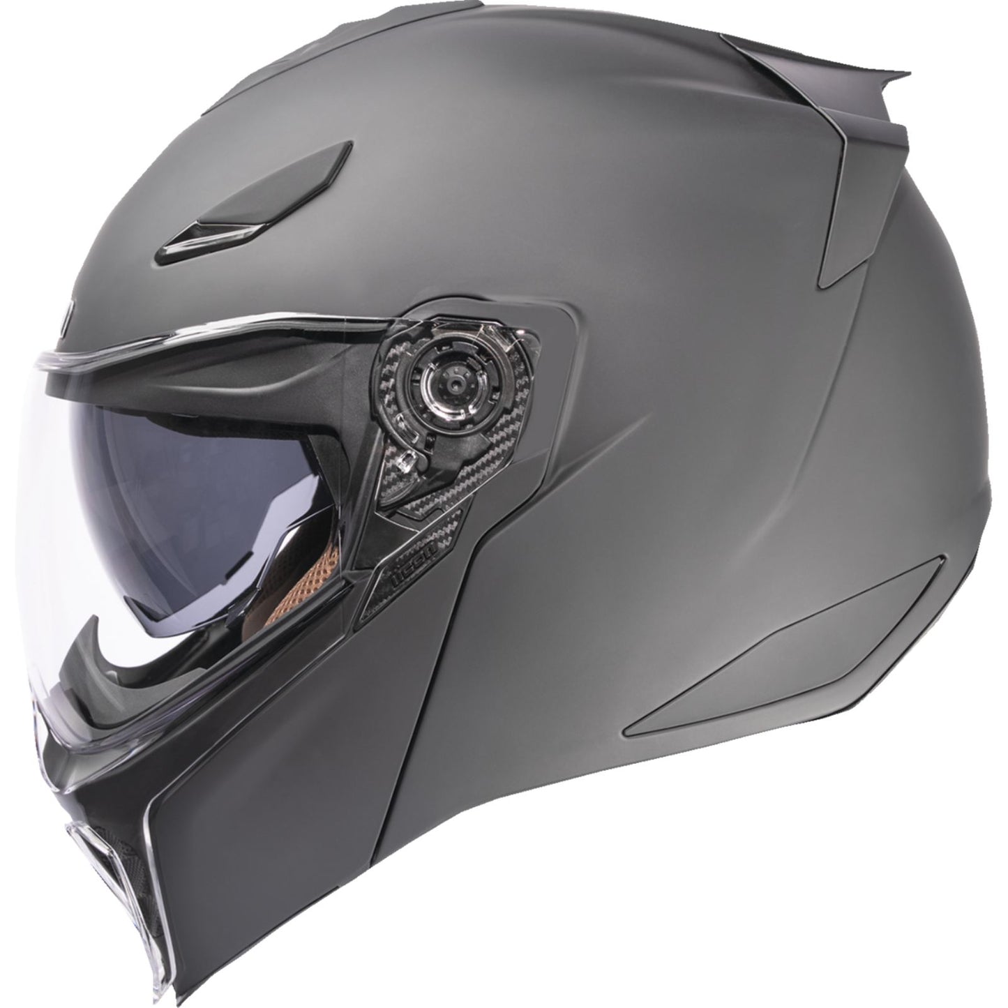 ICON Threshold™ Modular Helmet - Solid - Matte Black_1985615
