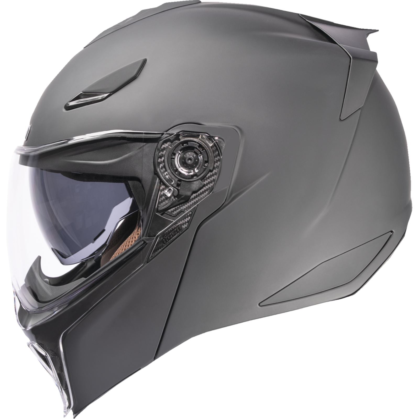 ICON Threshold™ Modular Helmet - Solid - Matte Black_1985615