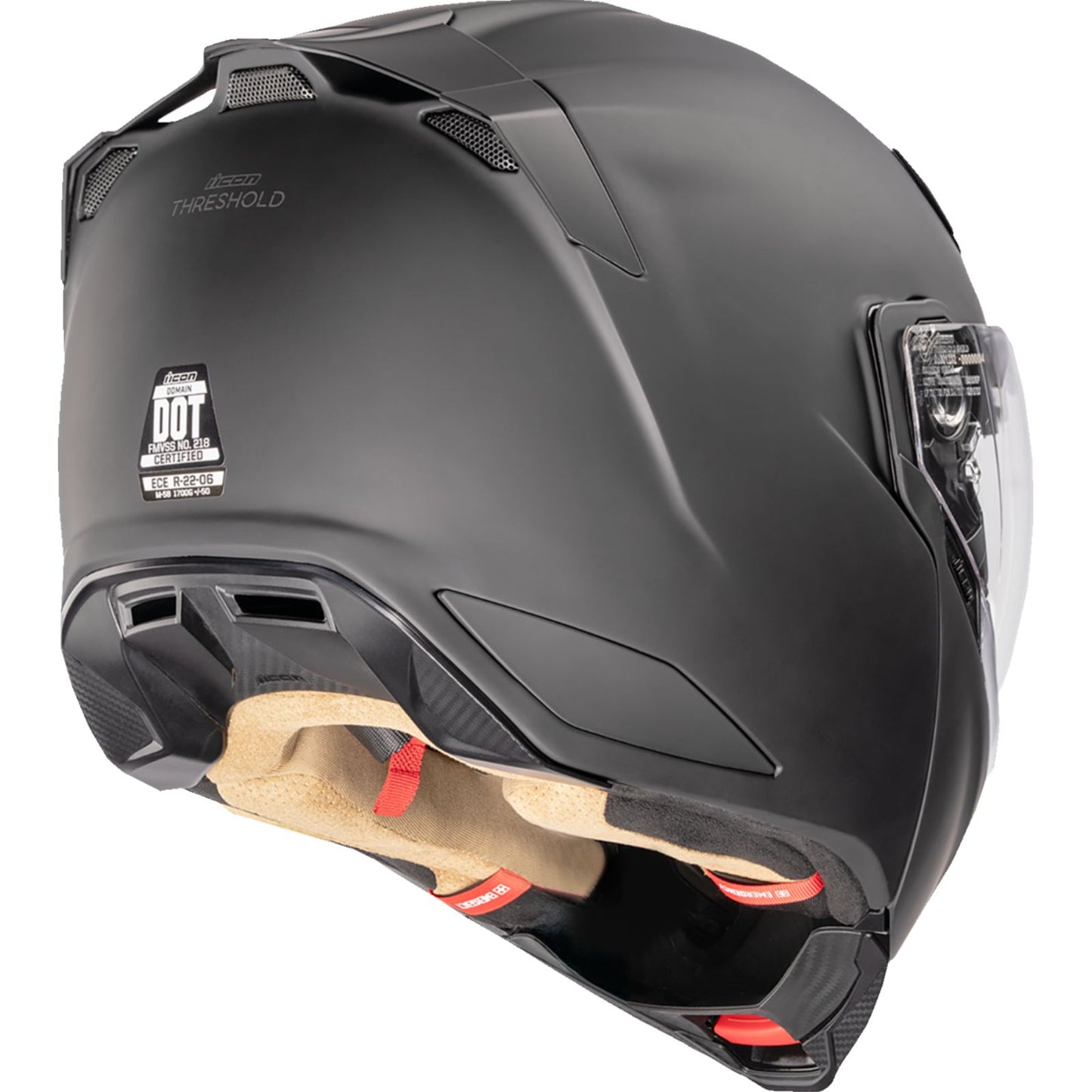 ICON Threshold™ Modular Helmet - Solid - Matte Black_1985614