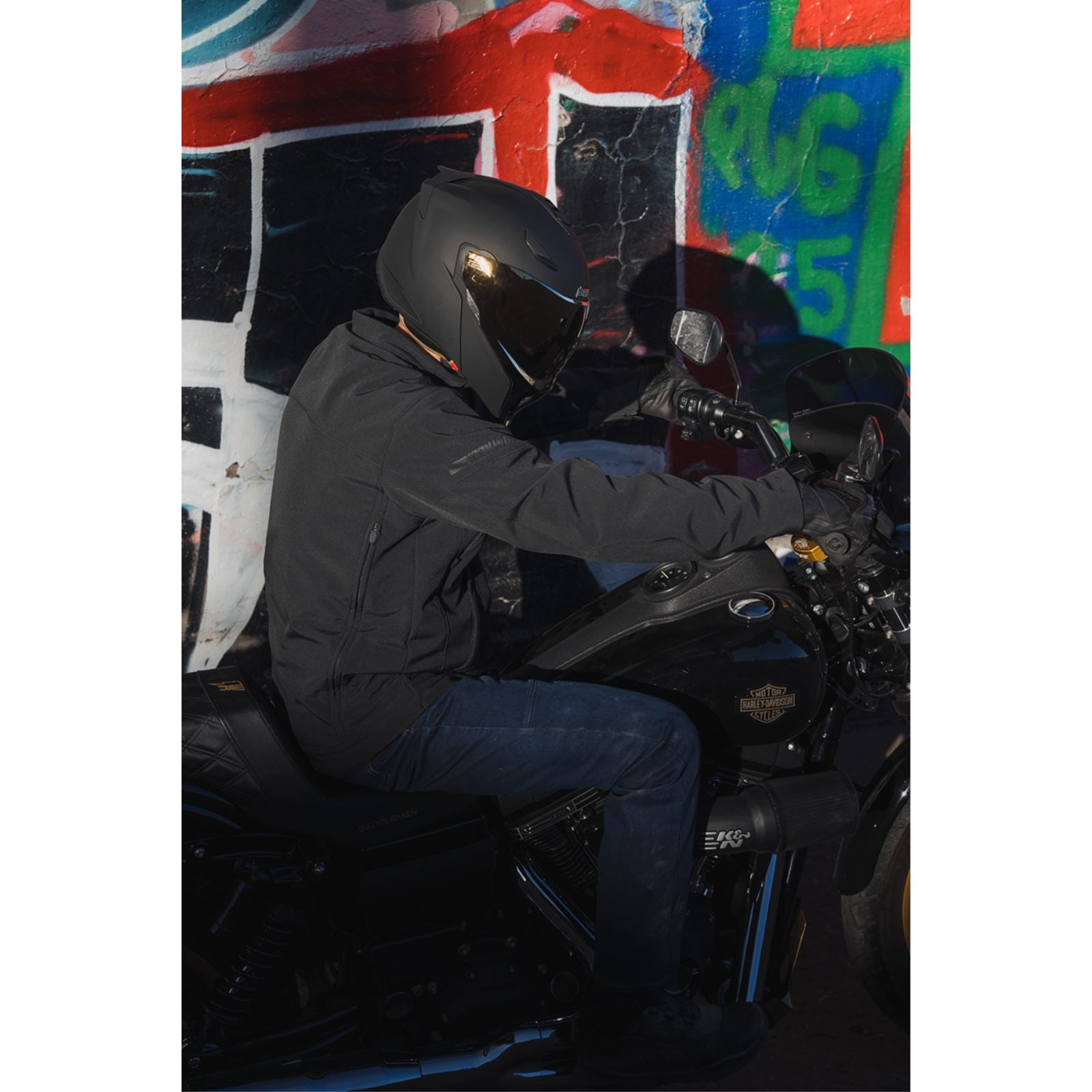 ICON Threshold™ Modular Helmet - Solid - Matte Black_1985611