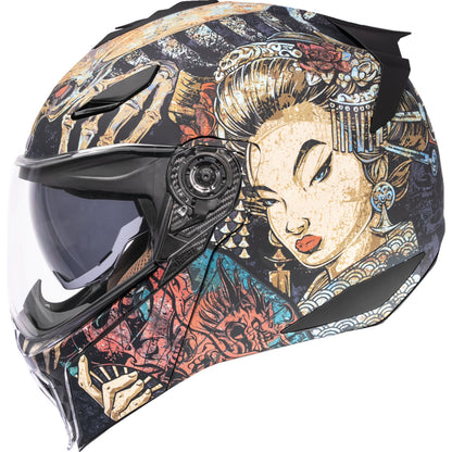 ICON Threshold™ Modular Helmet - Odokuro - Black_1985669
