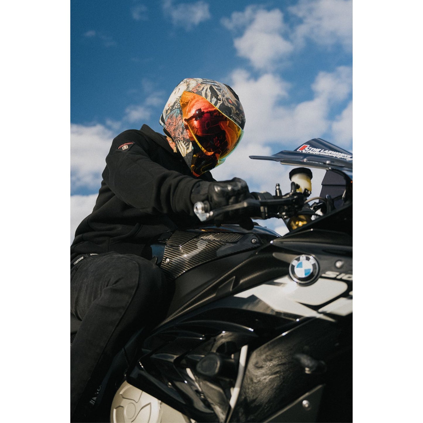 ICON Threshold™ Modular Helmet - Odokuro - Black_1985670