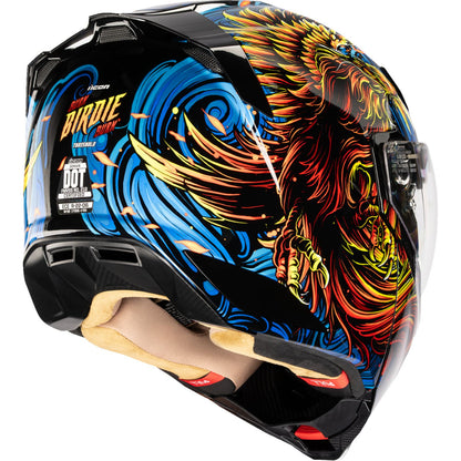 ICON Threshold™ Modular Helmet - Burn Birdie Burn - Blue_1985726