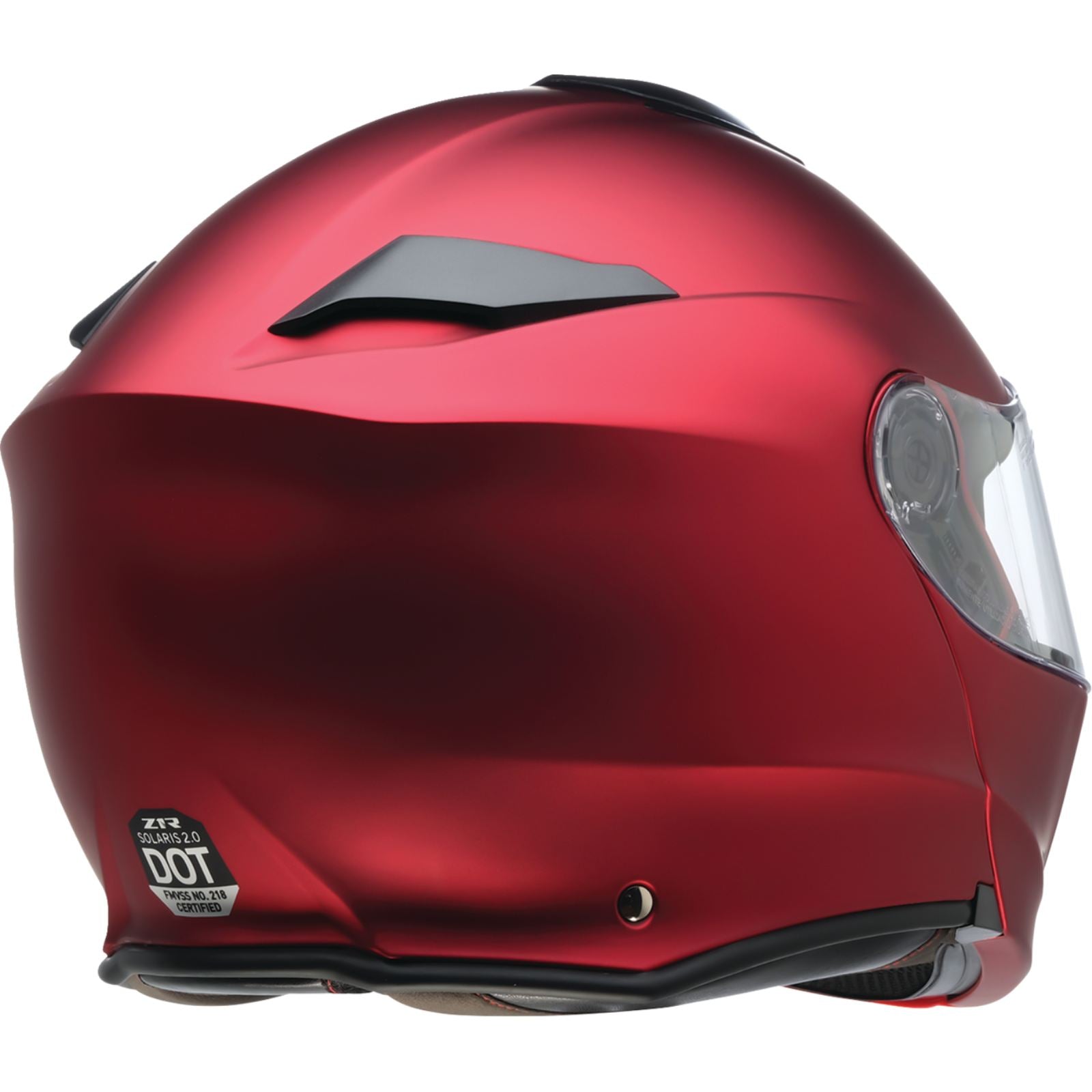 Z1R Solaris 2.0 Modular Helmet - Satin - Red_1985643