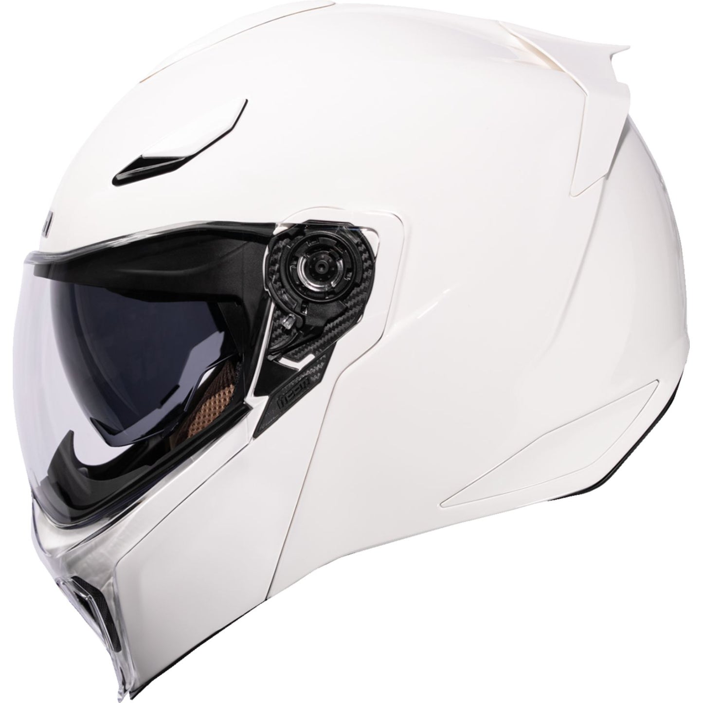 ICON Threshold™ Modular Helmet - Solid - Gloss White_1987252