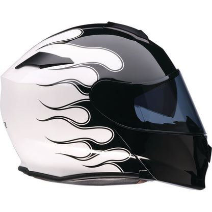 Z1R Solaris 2.0 Modular Helmet - Flame - Black/White - 4XL [MPN: 0100-2840]_1989257