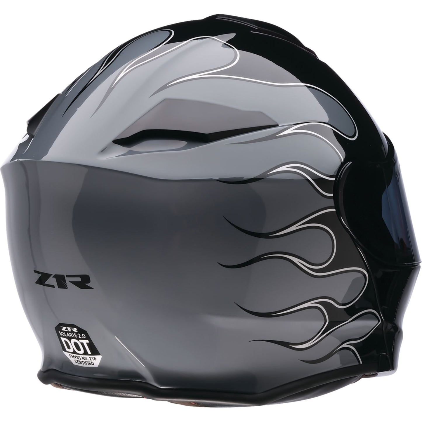 Z1R Solaris 2.0 Modular Helmet - Flame - Black/Gray - 4XL [MPN: 0100-2842]_1986234