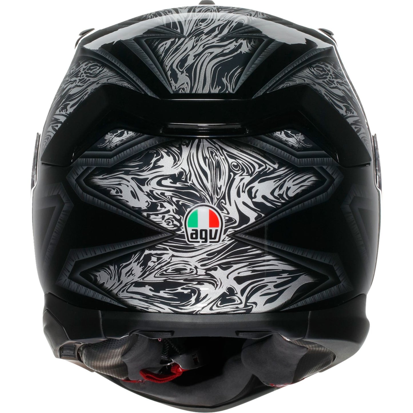AGV Helmets K7 Helmet - Damascus - Black/Silver_1985887