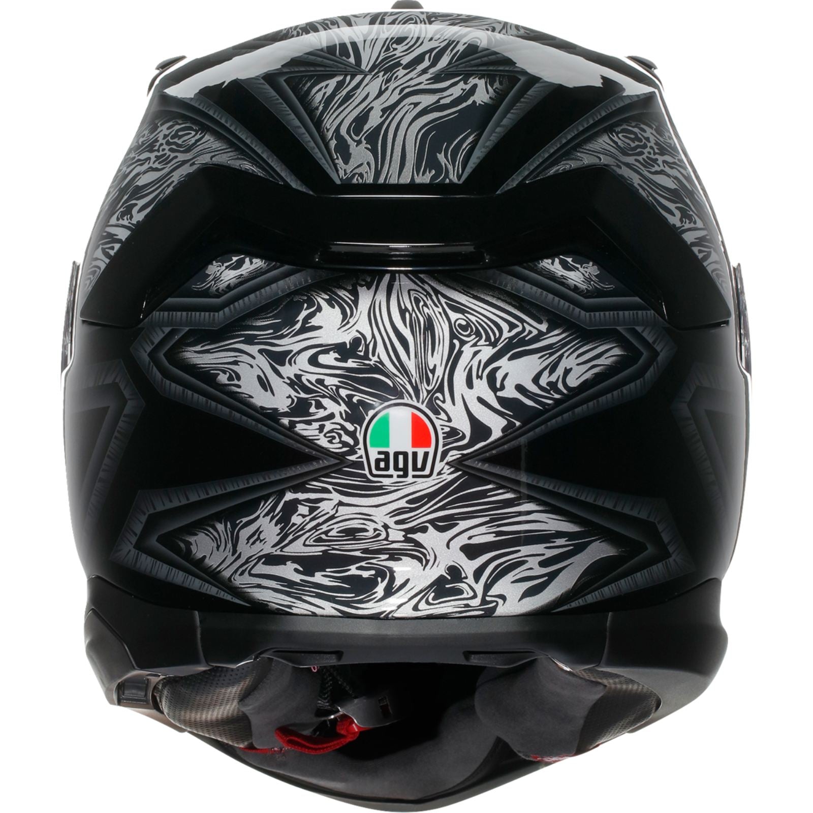AGV Helmets K7 Helmet - Damascus - Black/Silver_1985887