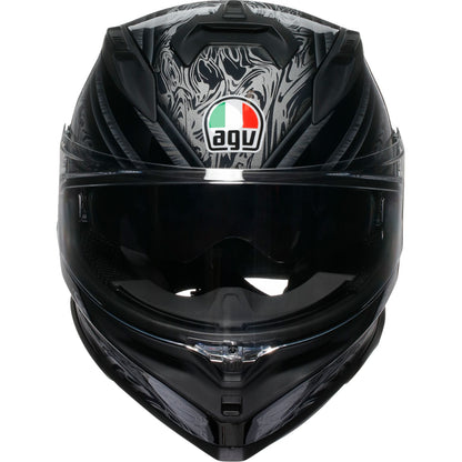 AGV Helmets K7 Helmet - Damascus - Black/Silver_1987721