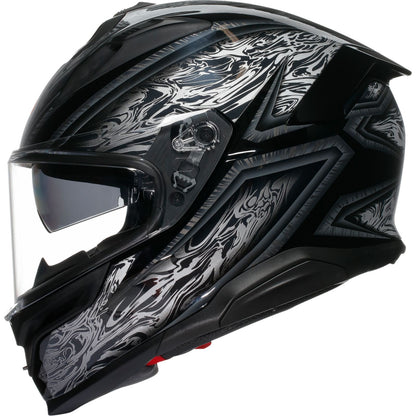 AGV Helmets K7 Helmet - Damascus - Black/Silver_1990252