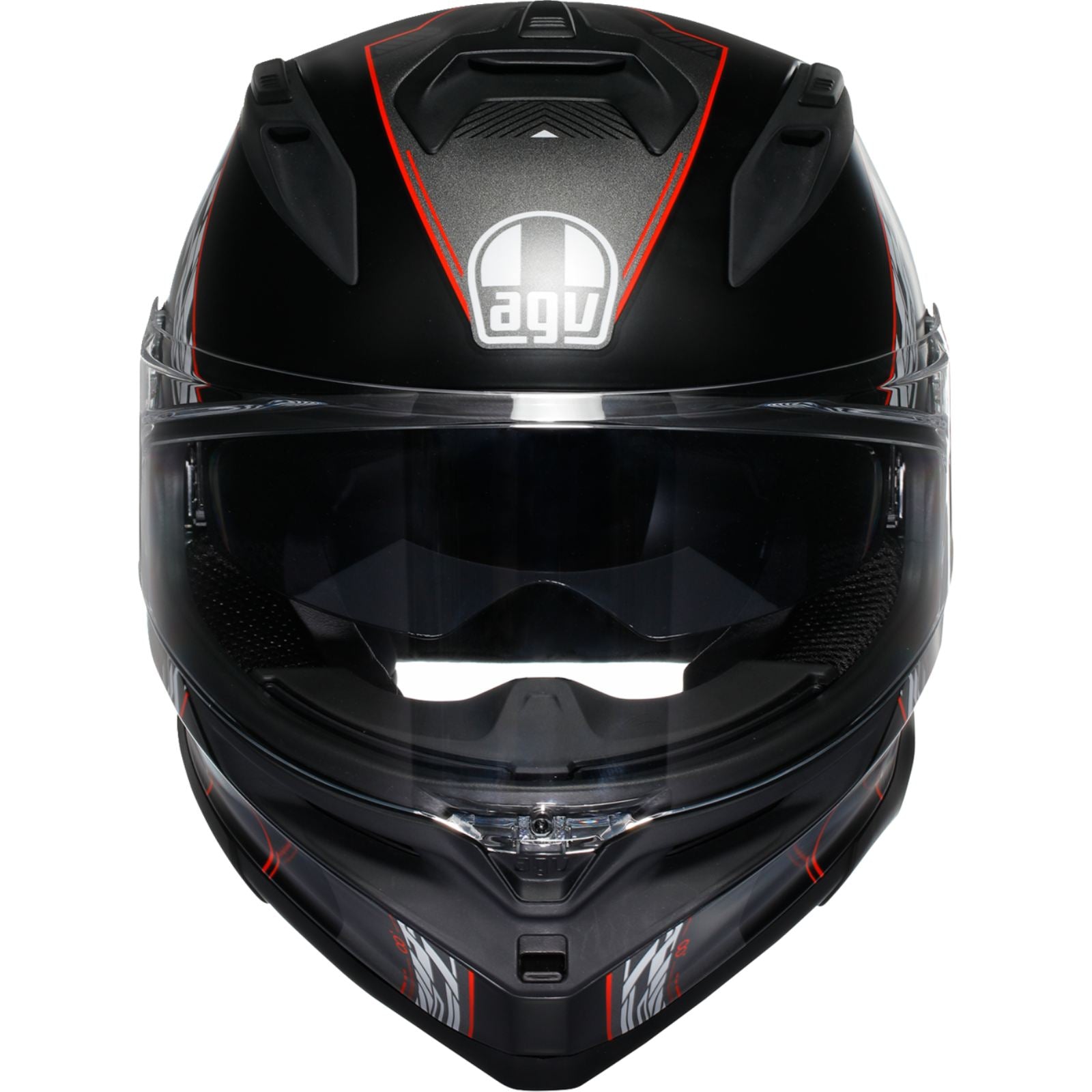 AGV Helmets K7 Helmet - Kyber - Matte Black/Red_1988670