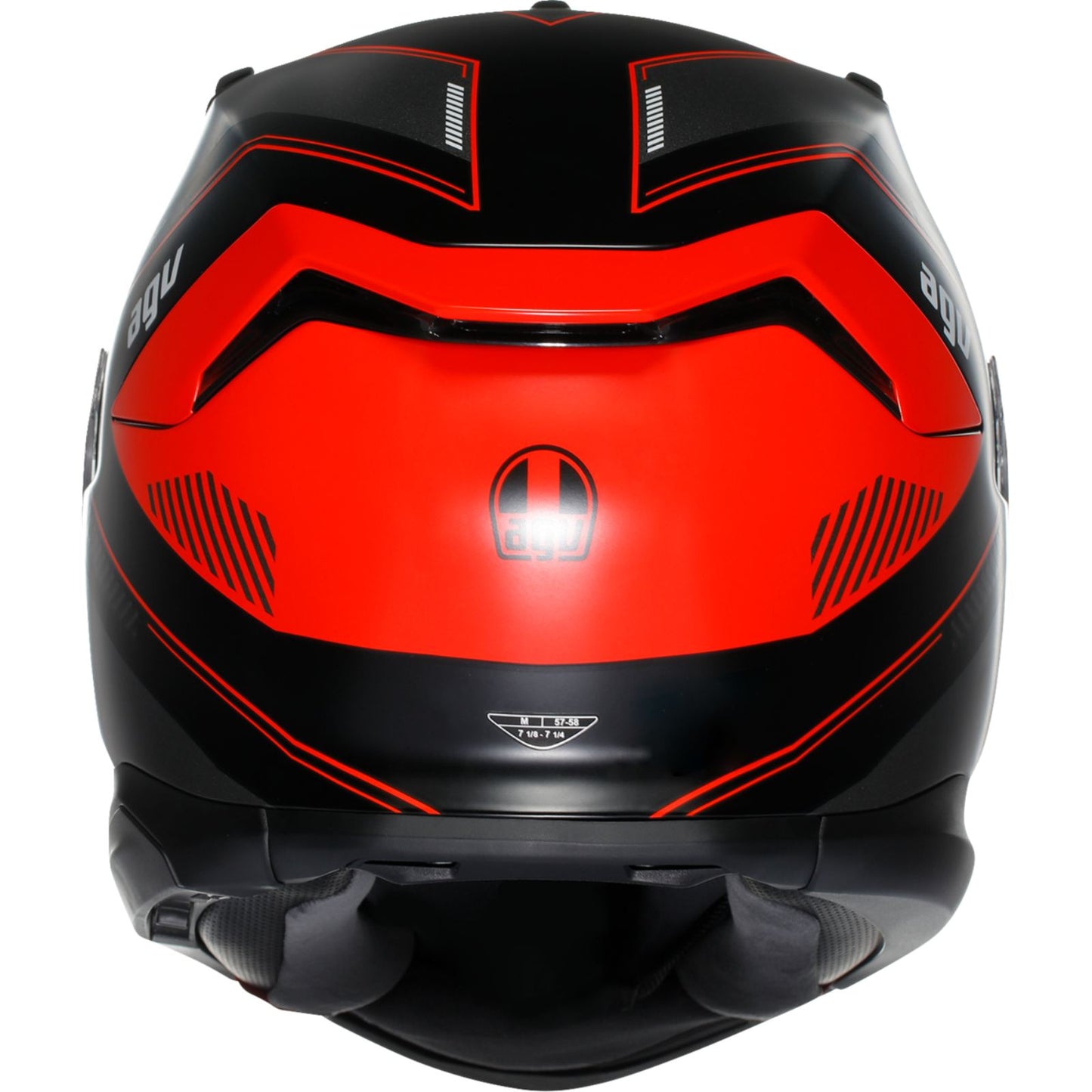 AGV Helmets K7 Helmet - Kyber - Matte Black/Red_1988745