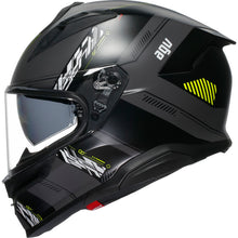 AGV Helmets K7 Helmet - Kyber - Matte Gray/Yellow Fluo_1988120