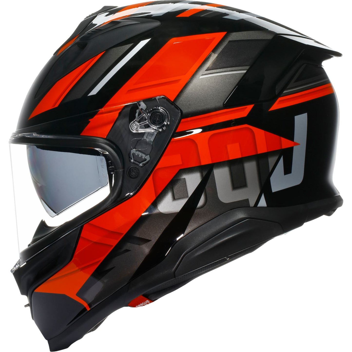 AGV Helmets K7 Helmet - Taurax - Black/Red_1985790