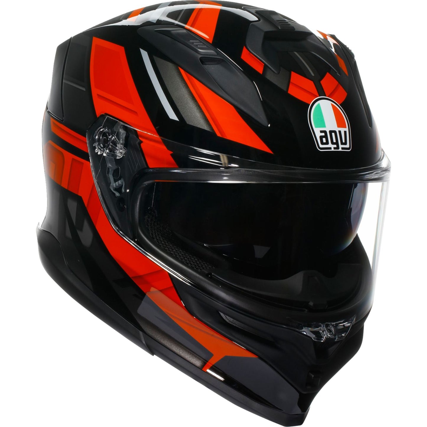 AGV Helmets K7 Helmet - Taurax - Black/Red_1990360