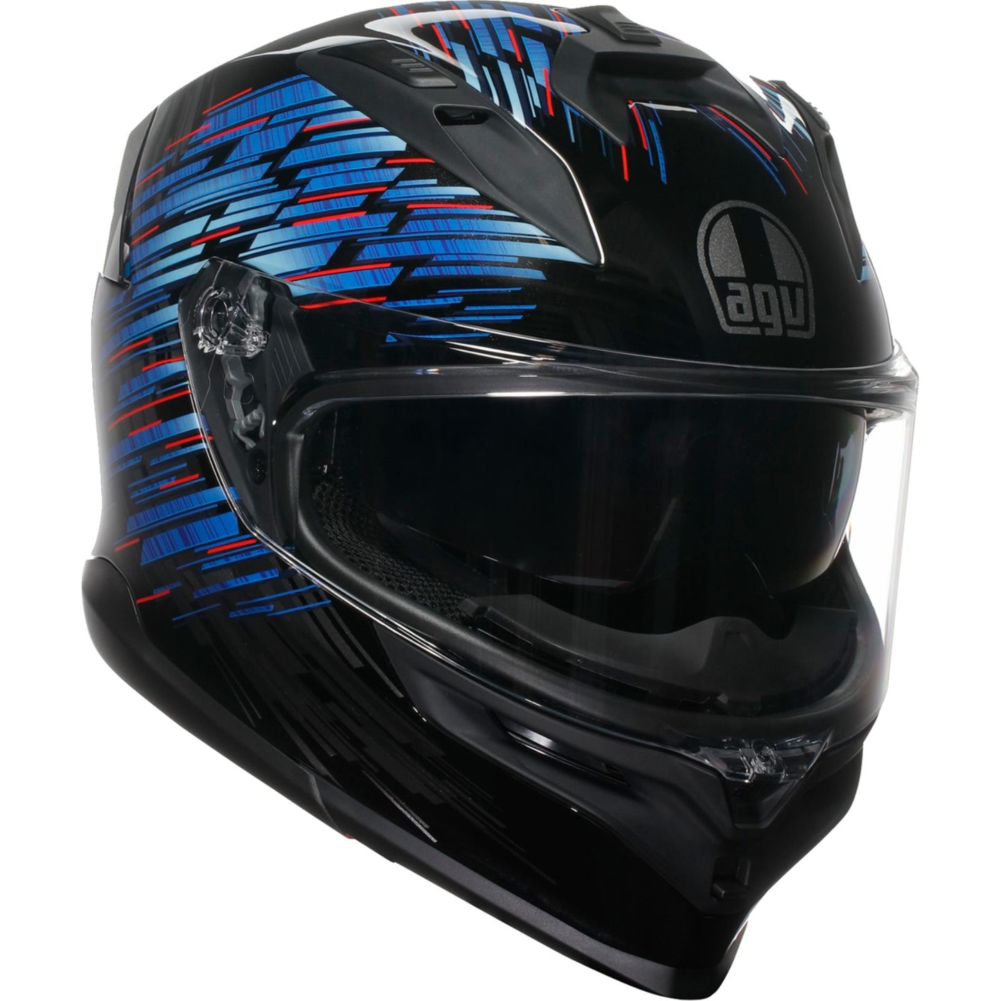 AGV Helmets K7 Helmet - Genisys - Black/Blue/Gray_1990351