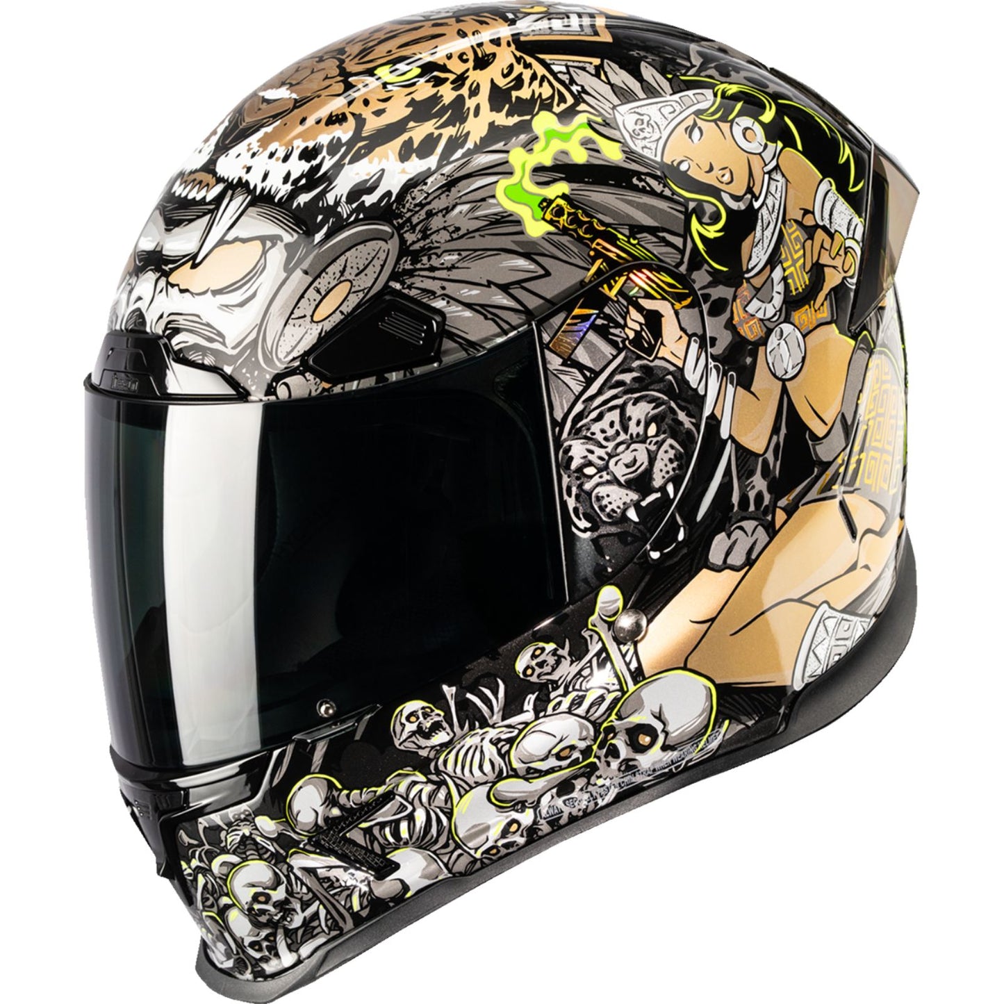 ICON Airframe Pro™ Helmet - Aztec Nine - Gold_1985906