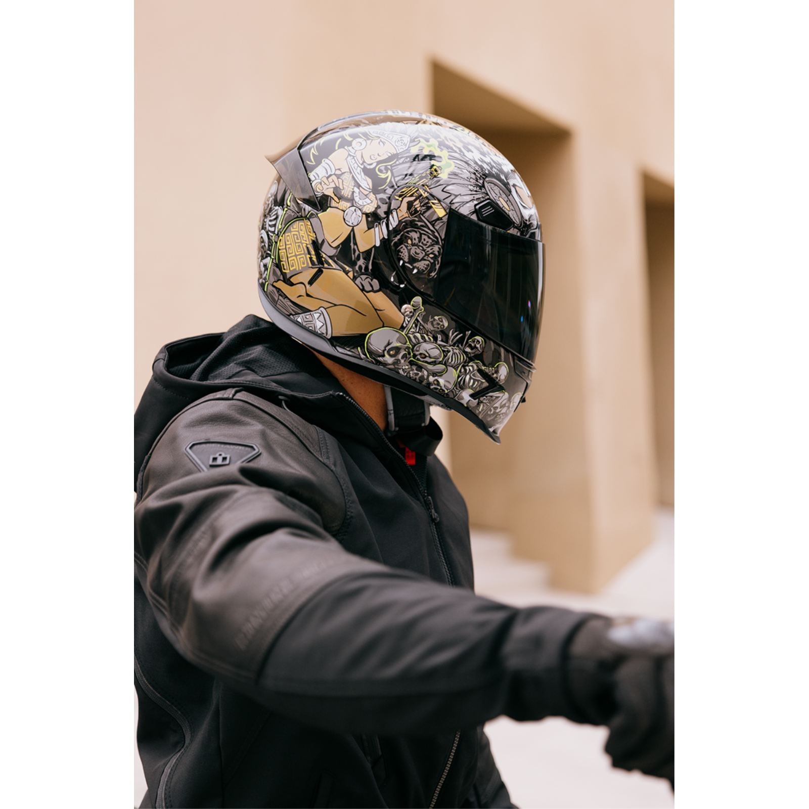 ICON Airframe Pro™ Helmet - Aztec Nine - Gold_1987319