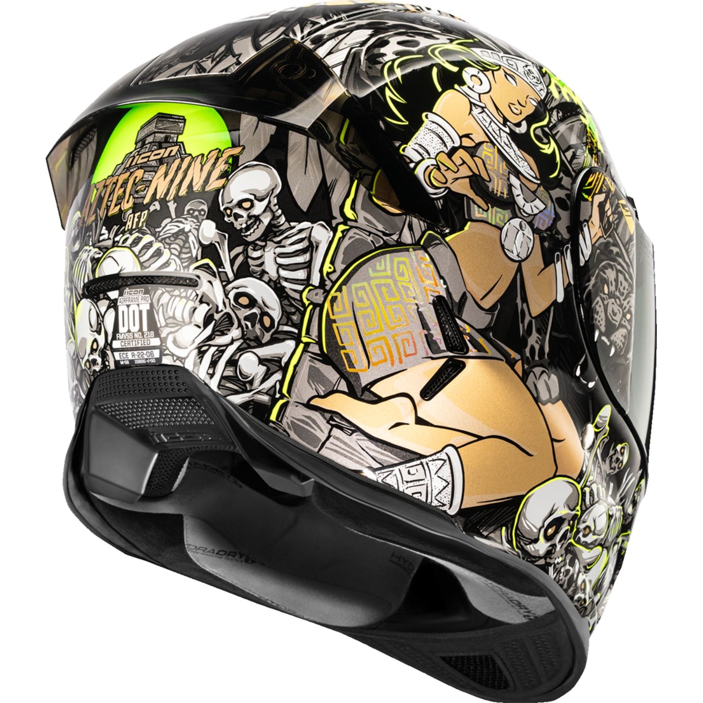 ICON Airframe Pro™ Helmet - Aztec Nine - Gold_1989581