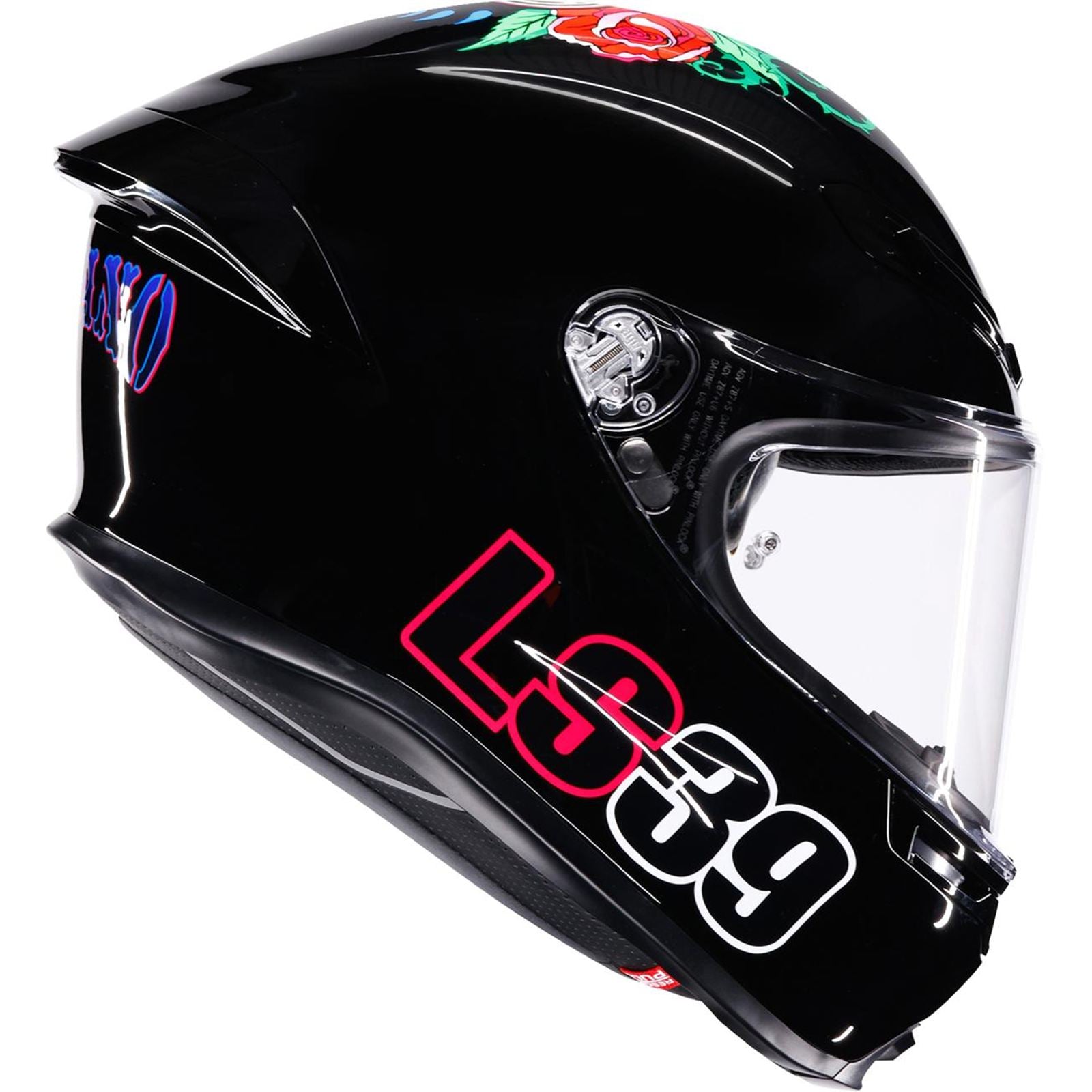 AGV Helmets K6 S Helmet - Salom Tribute - Large [MPN: 2118395016-030-L]_2082888