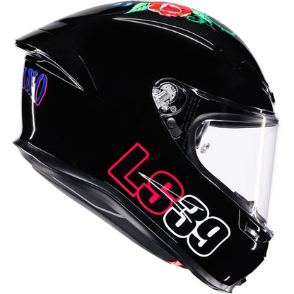 AGV Helmets K6 S Helmet - Salom Tribute - Large [MPN: 2118395016-030-L]_2082888