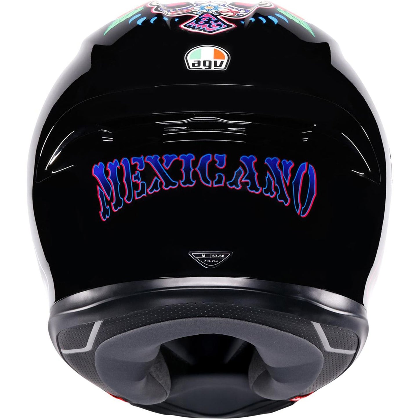 AGV Helmets K6 S Helmet - Salom Tribute - Large [MPN: 2118395016-030-L]_2082889