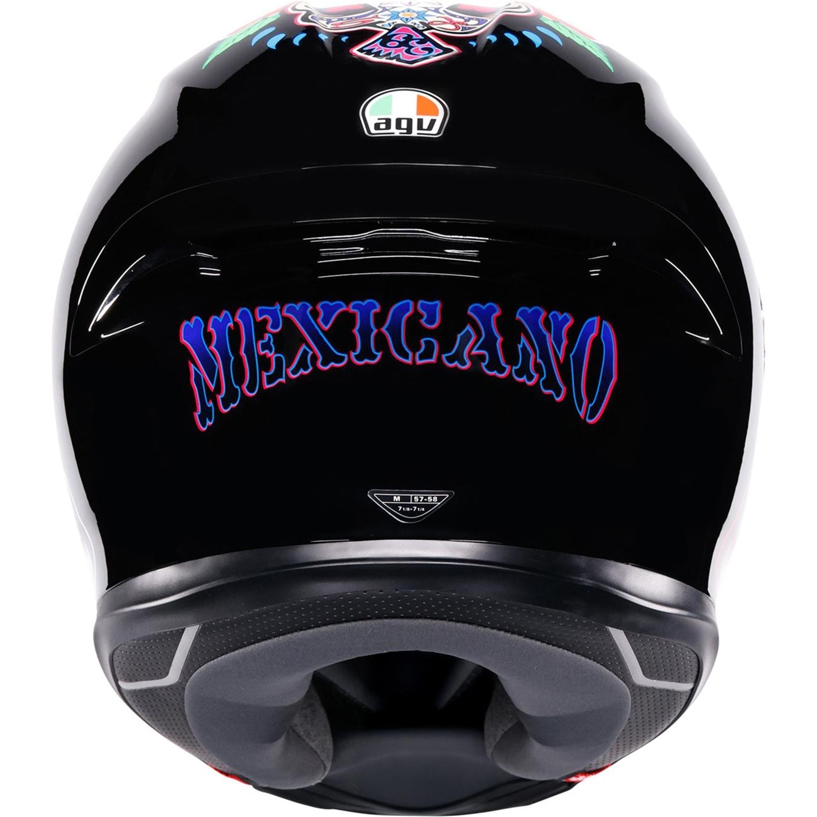 AGV Helmets K6 S Helmet - Salom Tribute - Large [MPN: 2118395016-030-L]_2082889